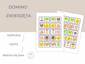 Gra Domino Zwierzęta