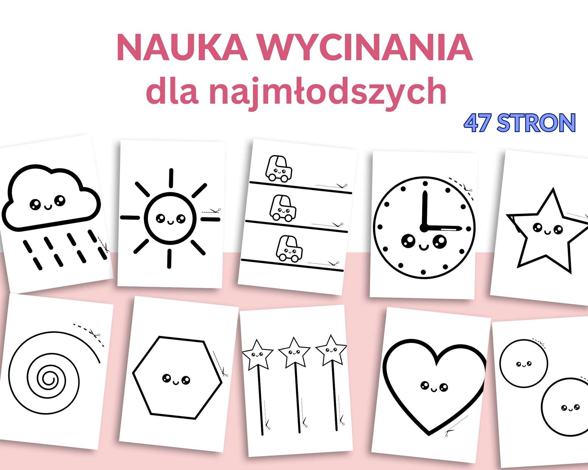Nauka wycinania dla najmłodszych