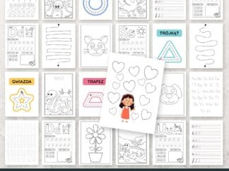 Grafomotoryka - ćwiczenia dla dzieci